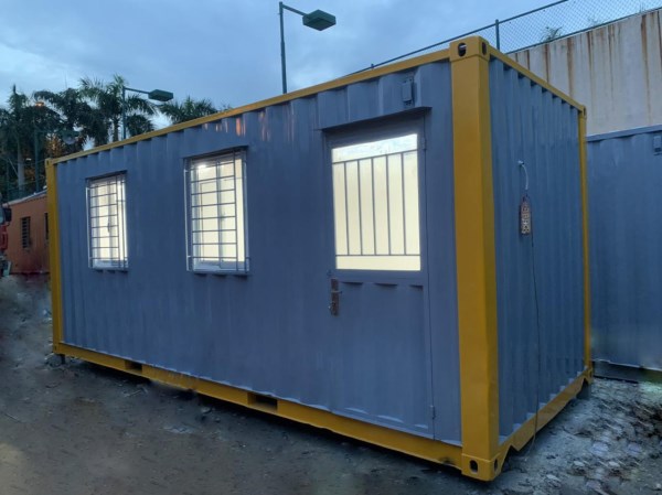 Container văn phòng 20 feet (không toilet) - Container Thahoco - Công Ty TNHH Kỹ Thuật Dịch Vụ Thahoco